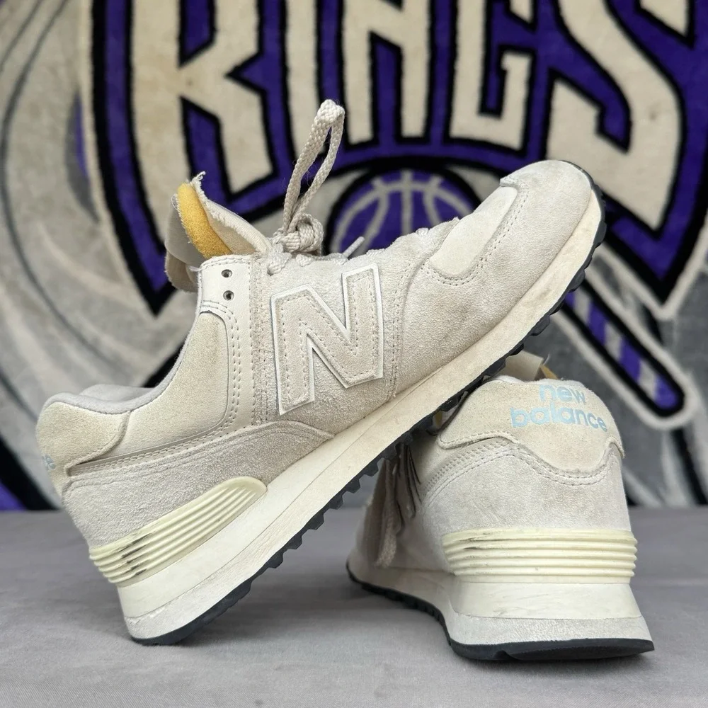 Size‎ M7.5/W9 - New Balance 574 Unisex Casual Shoes Sneakers U574BSB Suede